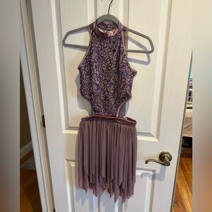 Weissman Shimmering Mauve Dance Costume